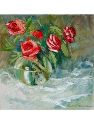 Roses en vase