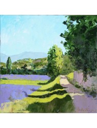 Peisaj cu lavanda n&deg;2