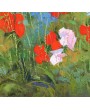 Fleurs des champs dans la nature - triptyque 2