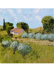 Landschaft mit Olivenbäumen N°2