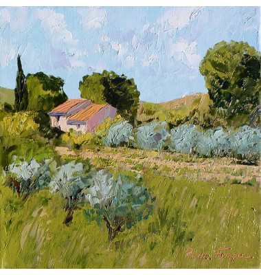 Landscape with olive trees N&deg;2