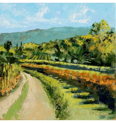 Chemin en &eacute;t&eacute; en Provence n&deg; 2