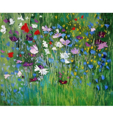 Fleurs sauvages dans la nature