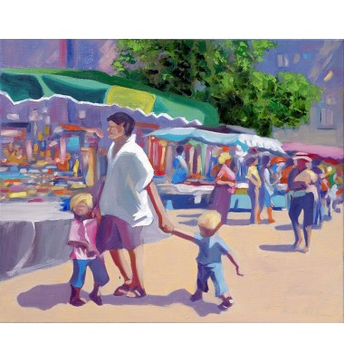 SCENE DE MARCHE A GORDES