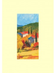 Peisaj de Provence - reproducere de artă