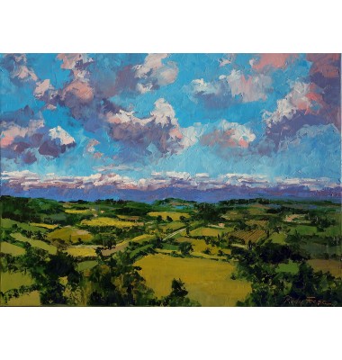 Automne tardif au pied du Luberon