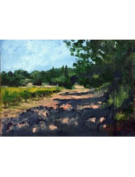 Paysage près de la vigne