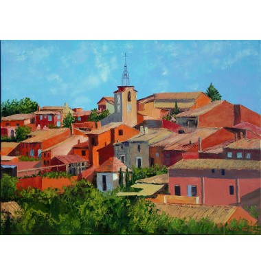 All&eacute;e ombrag&eacute;e &agrave; Roussillon