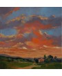 Paysage avec lavande n°3