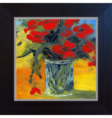 Coquelicots dans un vase