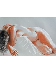 Etude mod&egrave;le vivant N&deg; 2